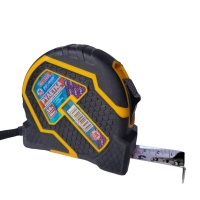 Рулетка измерительная  10 м * 25 мм, ТИП 110, обрезиненный ударопрочный пластик, "MAXIMUM" MX 13230