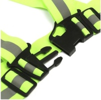 Пояс светоотражающий (сигнальный) S-XXL с наплечными лямками, 4см., салатовый оптом