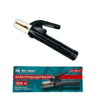 Электродержатель 300 A, медь, 45/90/180⁰, рукоять термопластик, эконом, "MAXIMUM" MX 06157 (2063)