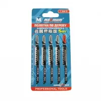 Пилки для лобзика по дереву, T244D , 5 предметов (кратно 10 шт) (2236)