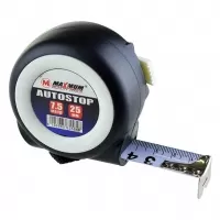 Рулетка измерительная с трещоточным фиксатором, 7,5 м * 25 мм, М-108, «Maximum» (2776)
