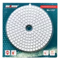 Круг алмазный шлифовальный по камню гибкий d100 мм, P 50 , «черепашка», "MAXIMUM" (2261)